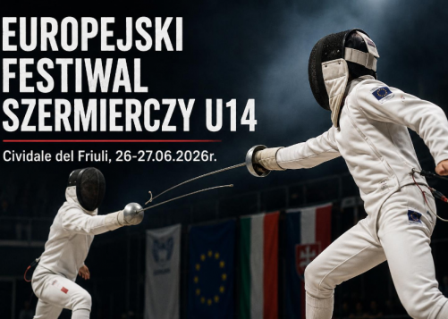 Stanisław Mazurek z dobrym startem w Europejskim Festiwalu Szermierczym U14.