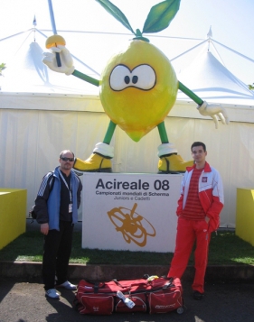 MISTRZOSTWA ŚWIATA W SZERMIERCE - ACIREALE 2008