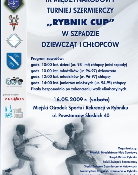 ZAPROSZENIE NA TURNIEJ RYBNIK CUP