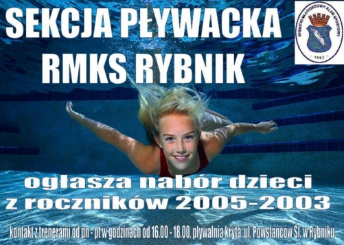 Nabór do sekcji pływackiej