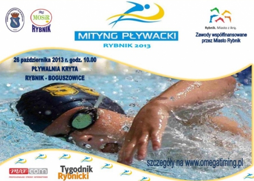 II Mityng Pływacki - zaproszenie