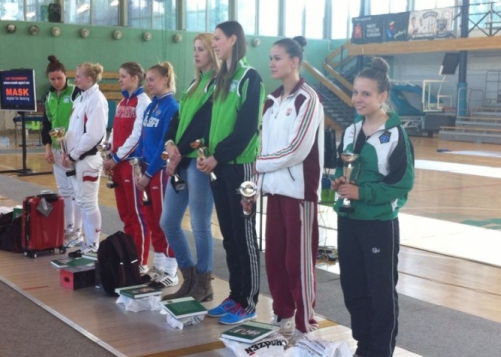 ANIA MROSZCZAK  8 W IV PUCHARZE POLSKI SENIOREK W WARSZAWIE