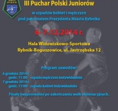 III Puchar Polski Juniorów w Szermiercze ZAPROSZENIE
