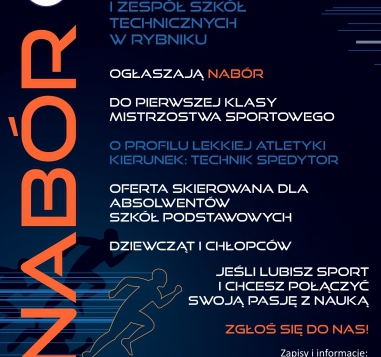 NABÓR do klasy sportowowej o profilu lekkiej atletyki