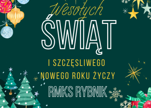 Wesołych Świąt i szczęśliwego Nowego Roku 2024