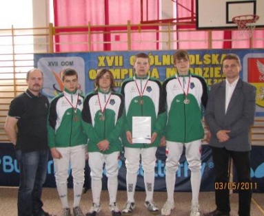 Brązowy medal szermierzy na OOM