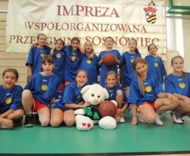 Turnieje najmłodszych koszykarek