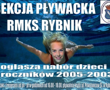 Nabór do sekcji pływackiej