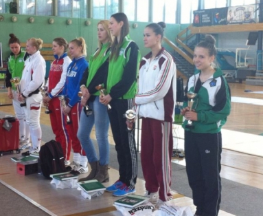 ANIA MROSZCZAK  8 W IV PUCHARZE POLSKI SENIOREK W WARSZAWIE