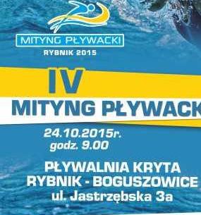 IV Mityng Pływacki RYBNIK 2015