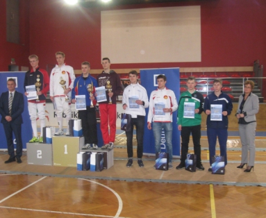 PUCHAR POLSKI JUNIORÓW W SZPADZIE KOBIET I MĘŻCZYZN RYBNIK 2015