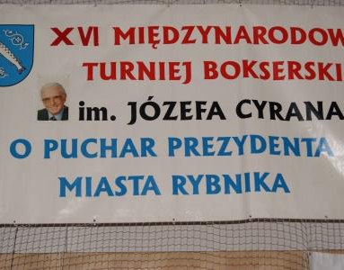 XVI Międzynarodowym Turnieju Bokserskim o Puchar Prezydenta Miasta Rybnika im. Józefa Cyrana.