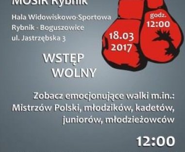 XVIII Międzynarodowym Turnieju Bokserskim o Puchar Dyrektora MOSiR Rybnik