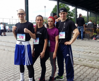 Skorupa Team na biegu charytatywnym