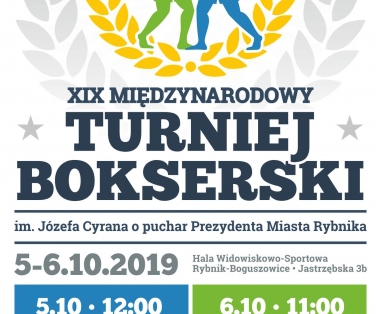 14. Międzynarodowy Turniej Bokserski im. Józefa Cyrana 